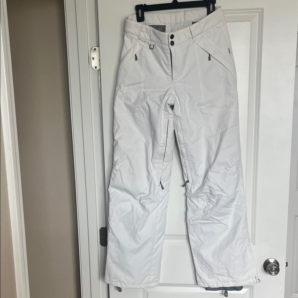 Women’s White Snow Pants